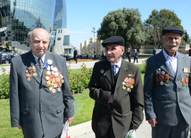 Azerbaijan marks Victory Day in Great Patriotic War. Azerbaijan, Baku, 9 May 2016  